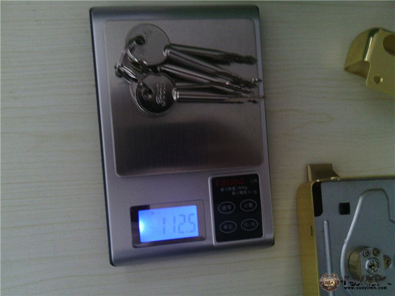 藏金锁分量