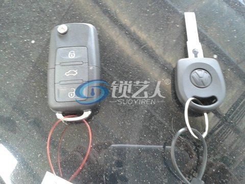 13款低配朗逸配遥控器